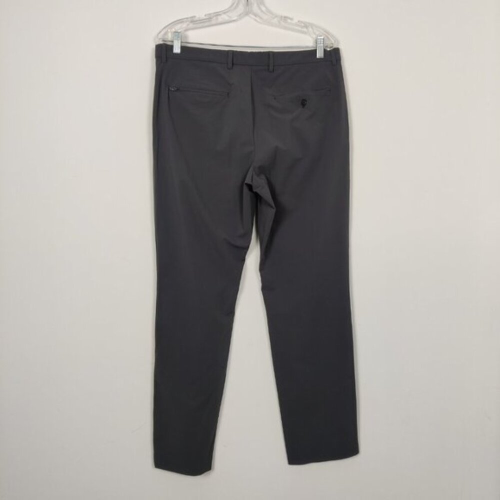 Perry Ellis Slim Fit Stretch Men's Black Dress Pants Size 34 x 32 Formal Office - Picture 3 of 12